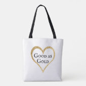 Uitvoeren sociale vervorming tote bag (Achterkant)