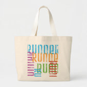 Uitvoeren van de Canvas tas voor het uitvoeren van (Voorkant)