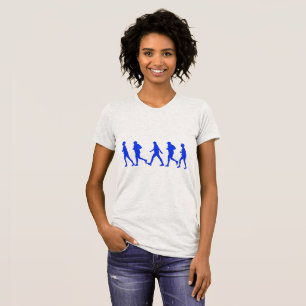 Uitvoeren van joggen t-shirt
