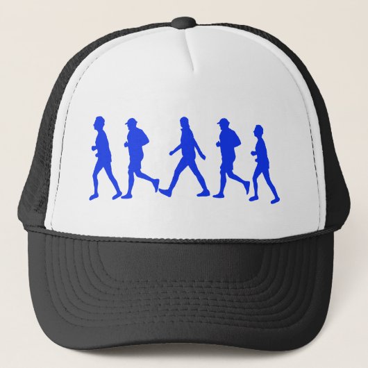 Uitvoeren van joggen trucker pet (Voorkant)