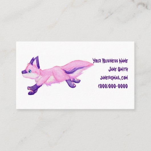 Uitvoeren Visitekaartje (Voorkant)