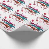 Uitvoeren voor de paardenraces van de Rozen 2016 Cadeaupapier (Hoek)