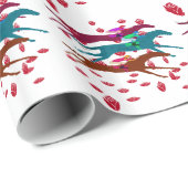 Uitvoeren voor de paardenraces van de Rozen 2016 Cadeaupapier (Rol Hoek)