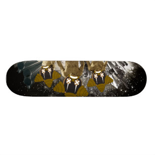 Uitvoeren voor de ruimte skateboard