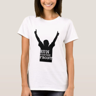 Uitvoeren voor de voorzijde: ventilator t-shirt
