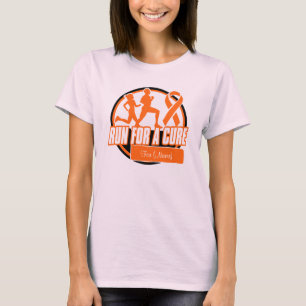 Uitvoeren voor een crème aanpassen - Leukemie T-shirt