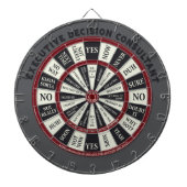 Uitvoerend Besluit Consultant Dartboard Dartbord (Voorkant)