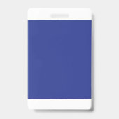 Uitvoerend Blauw Aangepast Event Badge (Achterkant)