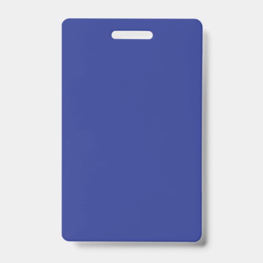 Uitvoerend Blauw Aangepast Event Badge (Voorzijde)