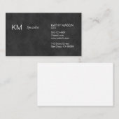 uitvoerend | consulente visitekaartje (Voorkant / Achterkant)