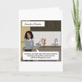 Uitvoerend Directeur Dank u Kaart (Voorkant)