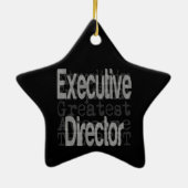 Uitvoerend directeur-generaal keramisch ornament (Achterkant)