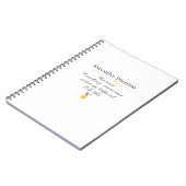 Uitvoerend directeur notitieboek (Linkerzijde)