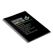 Uitvoerend Directeur Notitieboek (Rechterzijde)