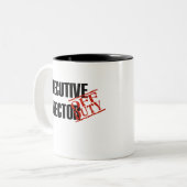 Uitvoerend directeur tweekleurige koffiemok (Voorkant links)