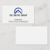 uitvoerend kapitalist | Ondernemingen | Makelaar L Visitekaartje (Voorkant / Achterkant)