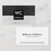 Uitvoerend Marmer Kleurblok Visitekaartje (Voorkant / Achterkant)