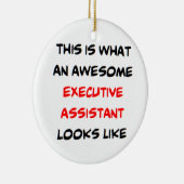 uitvoerend medewerker, geweldige keramisch ornament (Rechts)