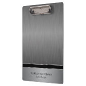 Uitvoerend Monogram - Borststaal Klembord (Links)