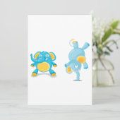 Uitvoerend olifant kaart (Staand voorkant)