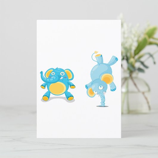 Uitvoerend olifant kaart