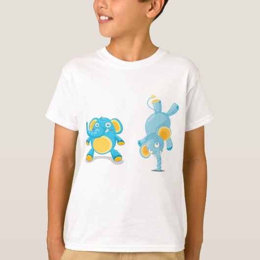 Uitvoerend olifant t-shirt