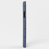 Uitvoerend Striped Blue II Case-Mate iPhone Case (Achterkant/rechts)