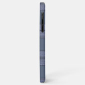 Uitvoerend Striped Blue II Case-Mate iPhone Case (Achterkant/links)