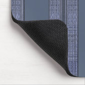 Uitvoerend striped-Blue-II Muismat (Hoek)