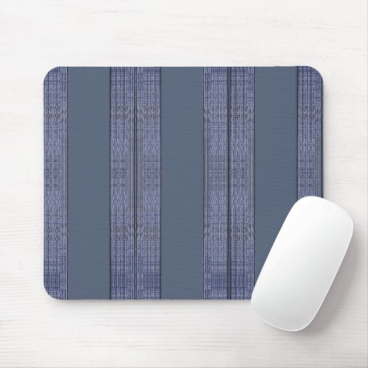 Uitvoerend striped-Blue-II Muismat (Met muis)
