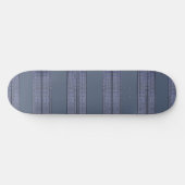 Uitvoerend striped-Blue-II Persoonlijk Skateboard (Horizontaal)