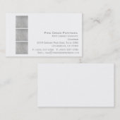 Uitvoerend Visitekaartje (Voorkant / Achterkant)