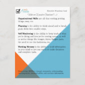 Uitvoerende functies Uitgebreide kaart (Achterkant)