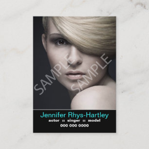 Uitvoerende kunstenaars hervatten en koppen visitekaartje