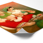 Uitvoerende kunstenaars poster (Hoek)