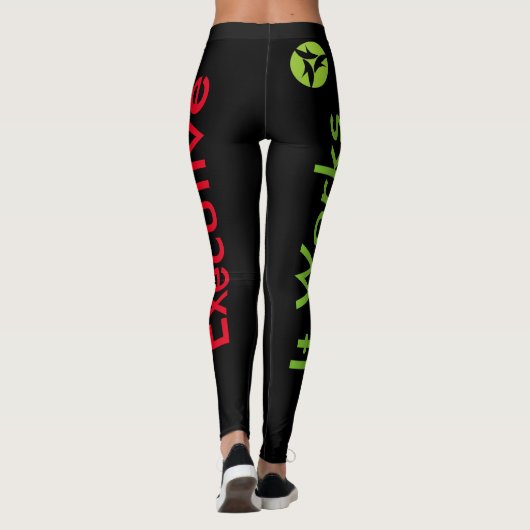 Uitvoerende Leggings Ruby (Achterkant)