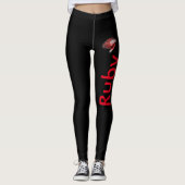 Uitvoerende Leggings Ruby (Voorkant)