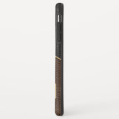 Uitvoerende Monogram Naam Sjabloon Case-Mate iPhone Case (Achterkant/links)