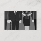 Uitvoerende Visitekaartjes van het Onderzoek (Achterkant)