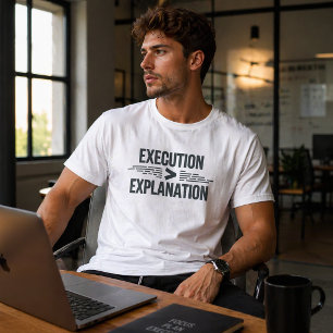 Uitvoering belangrijker dan verklaring Stichting M T-shirt