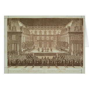 Uitvoering van de opera "Alceste"