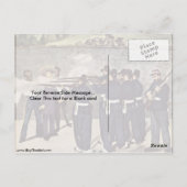 Uitvoering van keizer Maximilian door Edouard Mane Briefkaart (Achterkant)