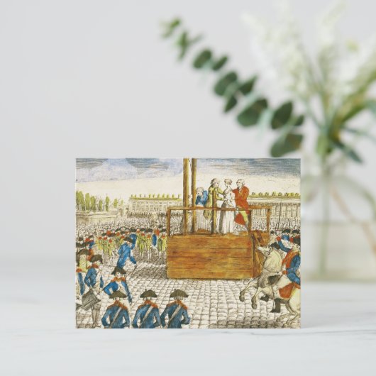 Uitvoering van Marie-Antoinette Briefkaart (Staand voorkant)