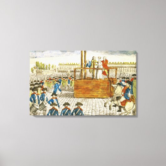 Uitvoering van Marie-Antoinette Canvas Afdruk (Voorkant)