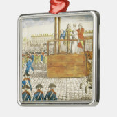Uitvoering van Marie-Antoinette Metalen Ornament (Links)