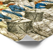 Uitvoering van Marie-Antoinette Poster (Hoek)