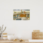 Uitvoering van Marie-Antoinette Poster (Keuken)