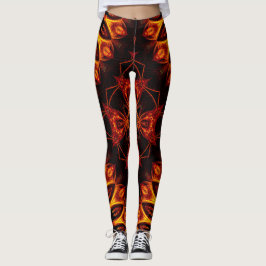 Uitwaaierende Kruis Leggings