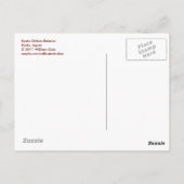 Uitwendig Kyoto-station Briefkaart (Achterkant)