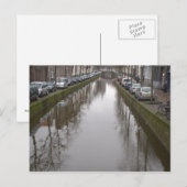 Uitwendige delft, delft briefkaart (Voorkant / Achterkant)